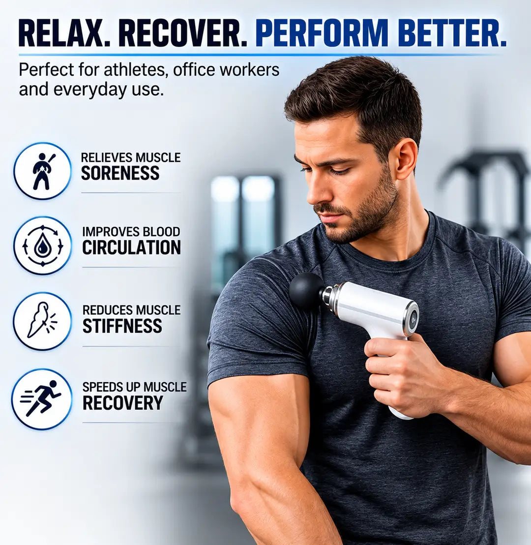 Mini Massage Gun relax recover perform better
