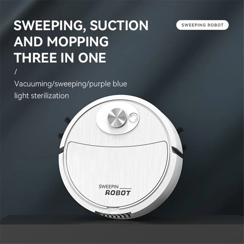 Automatic Sweeping Robot 8088 - Side View